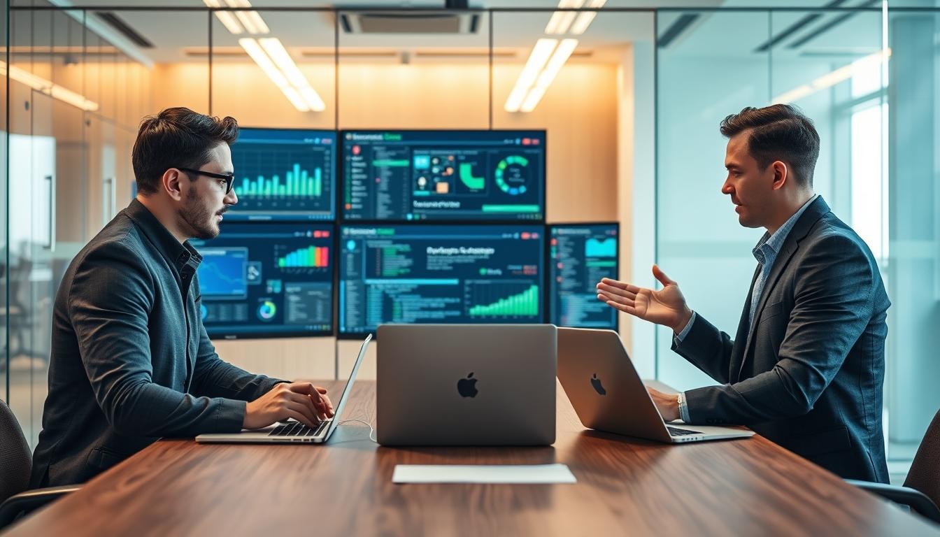 Enterprise software dashboards and business process automation